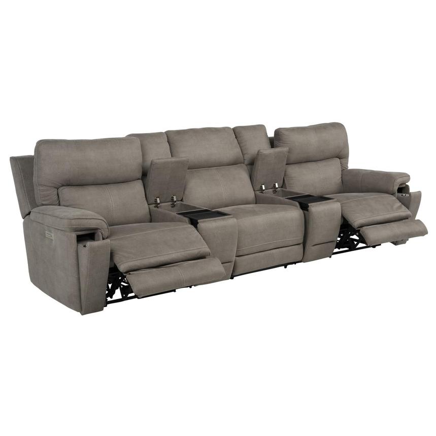 Dais Home Theater Seating with 5PCS/2PWR  alternate image, 4 of 13 images.