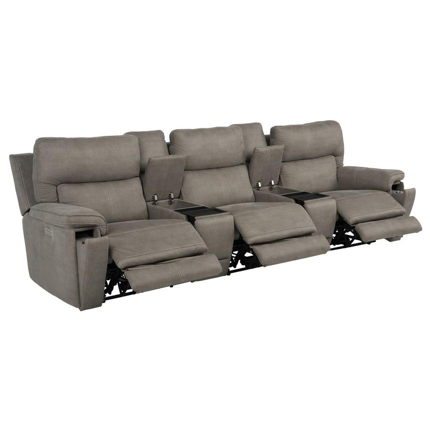 Dais Home Theater Seating with 5PCS/3PWR  alternate image, 4 of 13 images.