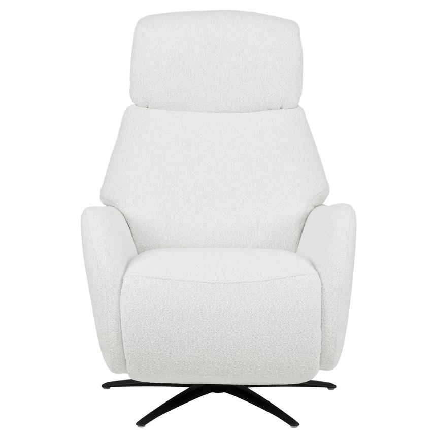 Ezio White Power Recliner  alternate image, 2 of 15 images.