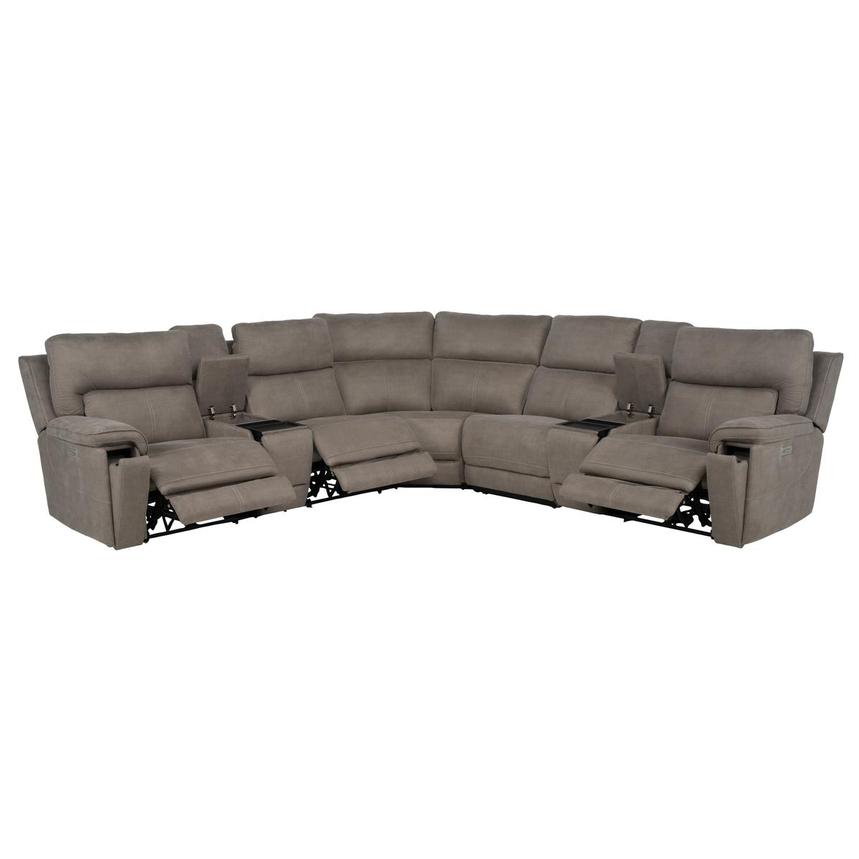Dais Power Reclining Sectional with 7PCS/3PWR alternate image, 3 of 14 images.