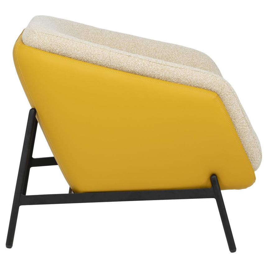 Sabrina II Yellow Accent Chair alternate image, 5 of 10 images.