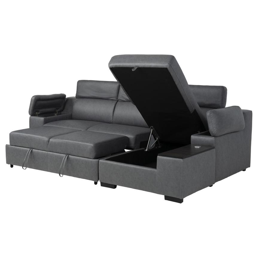 Slayden Gray Sleeper Sectional alternate image, 5 of 18 images.