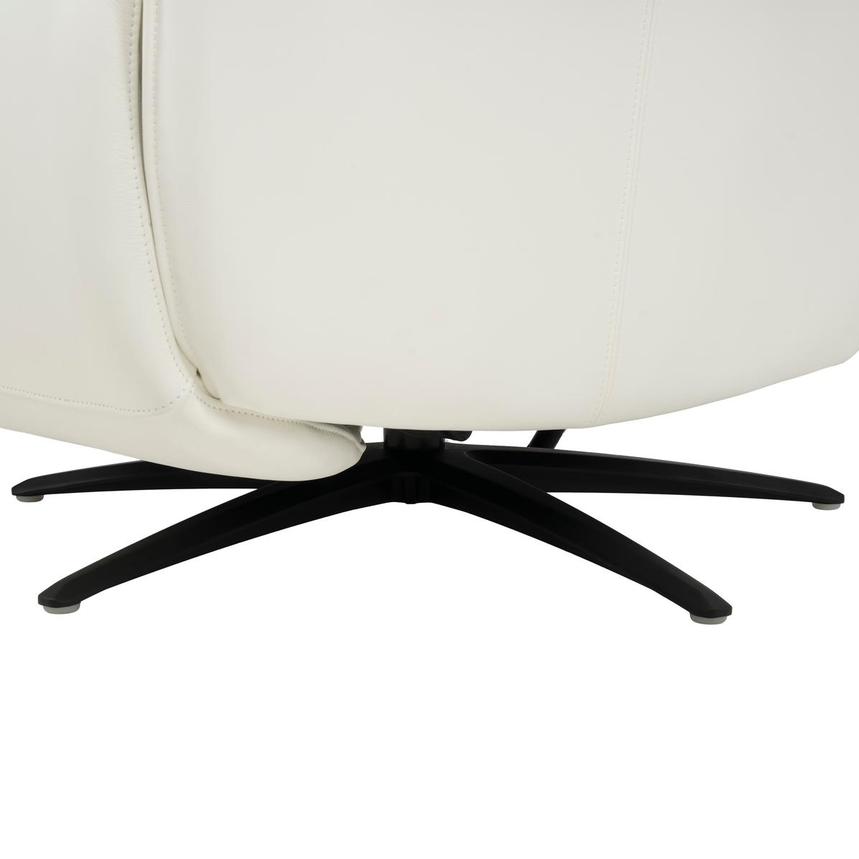 Torrence White Leather Power Recliner alternate image, 16 of 16 images.