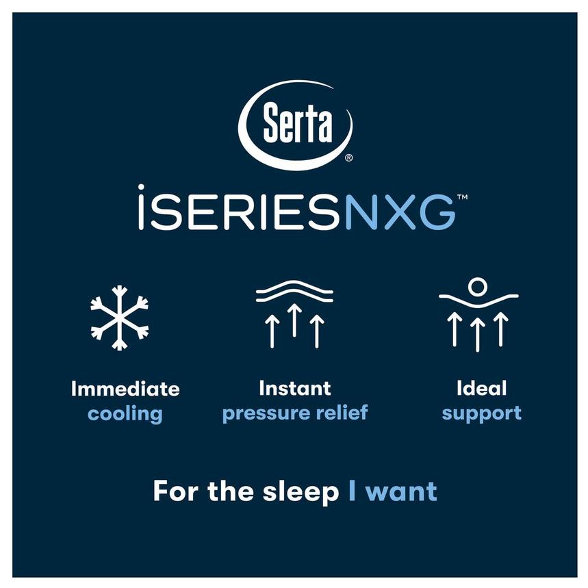 NXG 1500 Hybrid Firm Queen Mattress by Serta iSeries NXG alternate image, 8 of 9 images.