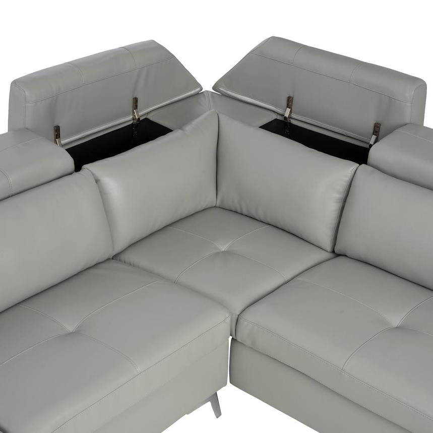 Sylar Gray Sectional Sofa  alternate image, 7 of 12 images.