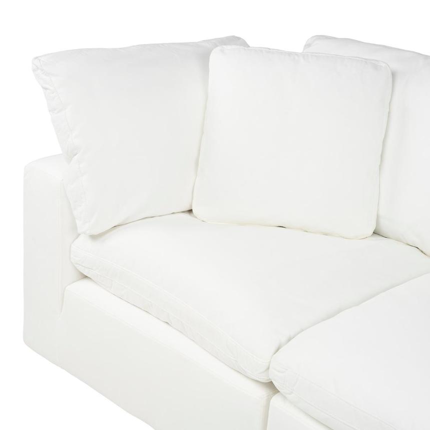 Nube II White Corner Sofa with 5PCS/3 Armless Chairs  alternate image, 4 of 8 images.