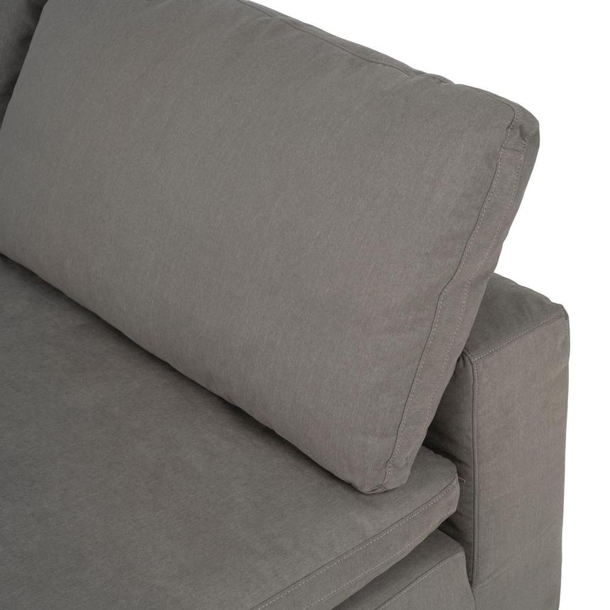 Nube II Gray Corner Sofa with 5PCS/3 Armless Chairs alternate image, 5 of 9 images.