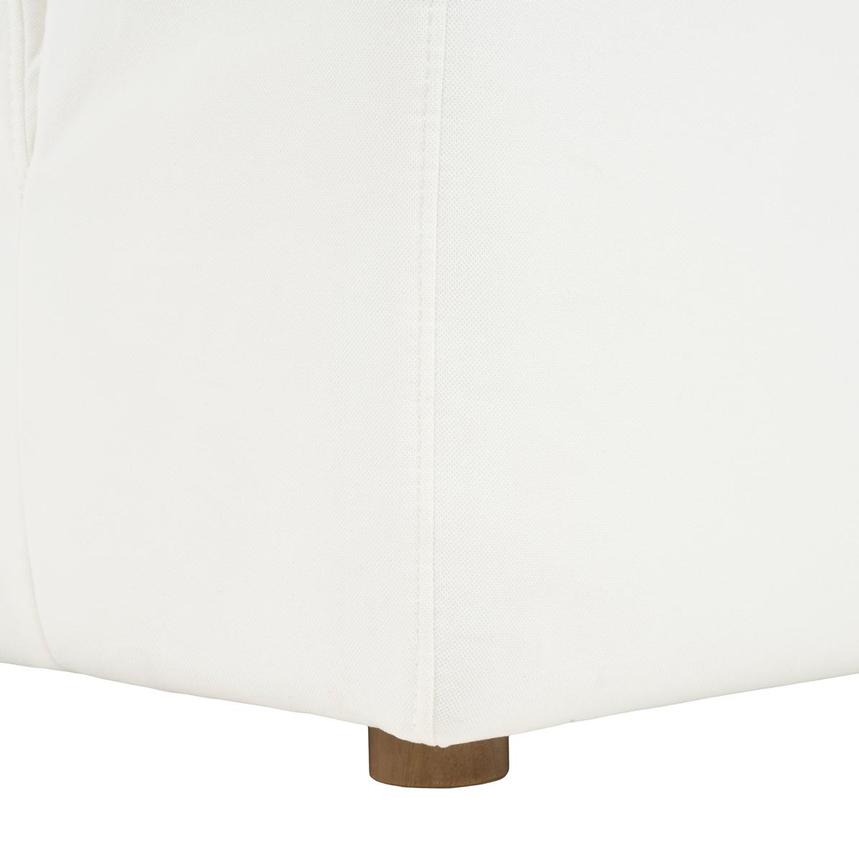 Nube II White Corner Sofa with 5PCS/3 Armless Chairs alternate image, 8 of 8 images.