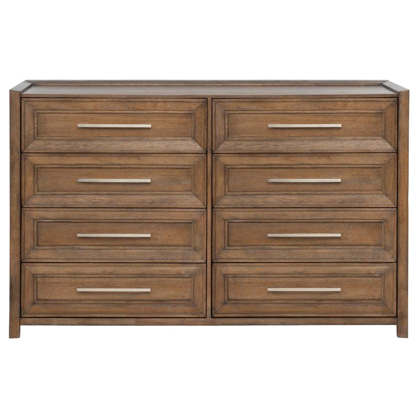 Vigo Brown 4-Piece Queen Bedroom Set  alternate image, 3 of 5 images.
