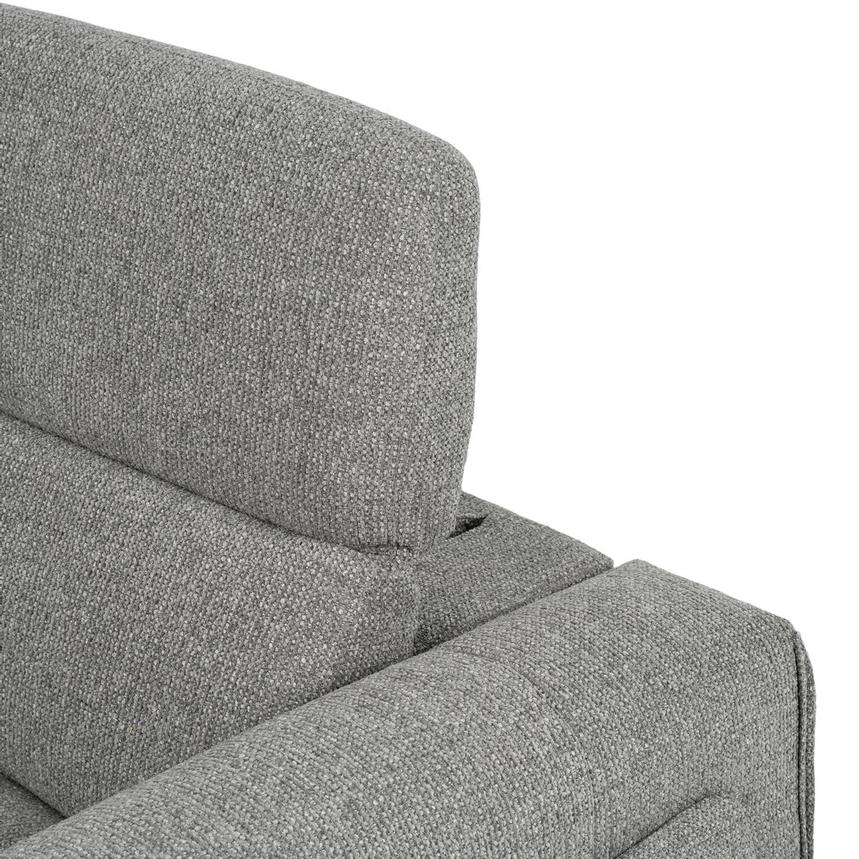 Luke Dark Gray Power Reclining Sectional with 6PCS/3PWR  alternate image, 6 of 12 images.