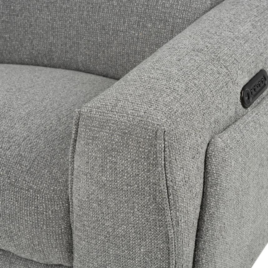 Luke Dark Gray Power Reclining Sectional with 6PCS/3PWR alternate image, 8 of 12 images.