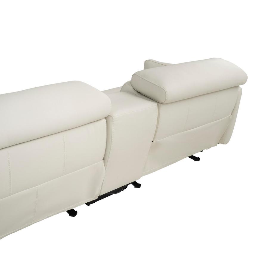 Kamet Ivory Home Theater Leather Seating with 5PCS/3PWR  alternate image, 4 of 8 images.
