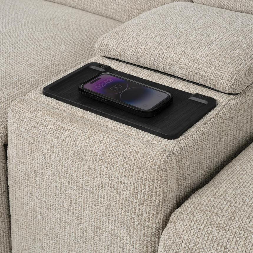 Gordon Power Reclining Sectional with 6PCS/3PWR  alternate image, 6 of 12 images.