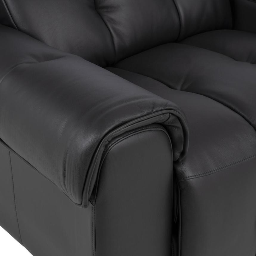 Obsidian Leather Power Reclining Sectional with 7PCS/3PWR  alternate image, 8 of 15 images.