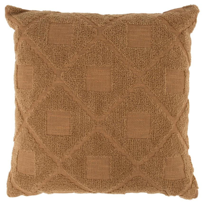 Barite Brown Accent Pillow
