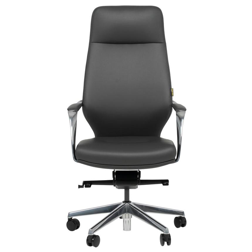 Yoshi Dark Gray High Back Desk Chair  alternate image, 2 of 12 images.