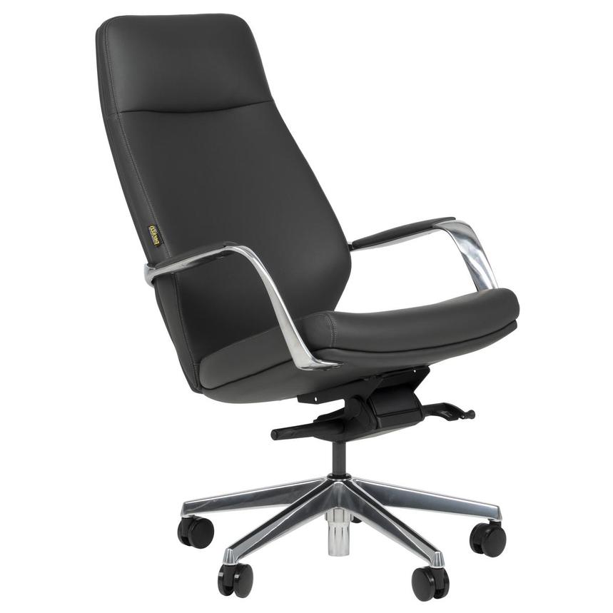 Yoshi Dark Gray High Back Desk Chair  alternate image, 4 of 12 images.