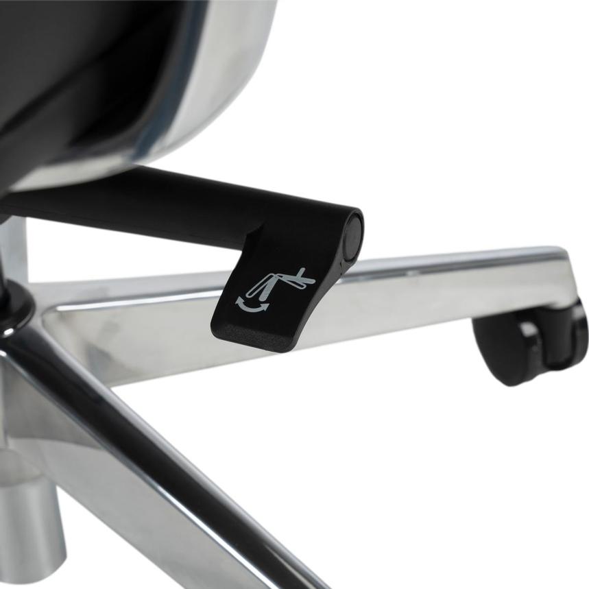 Yoshi Dark Gray Low Back Desk Chair  alternate image, 12 of 13 images.