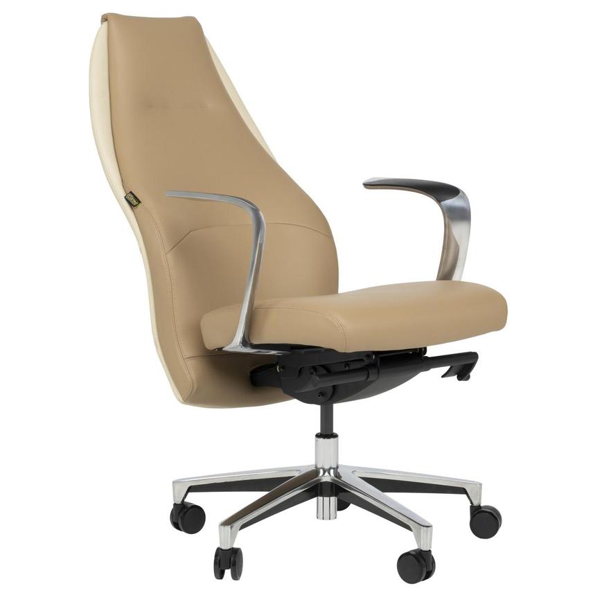 Prector Dark Cream Desk Chair alternate image, 3 of 12 images.