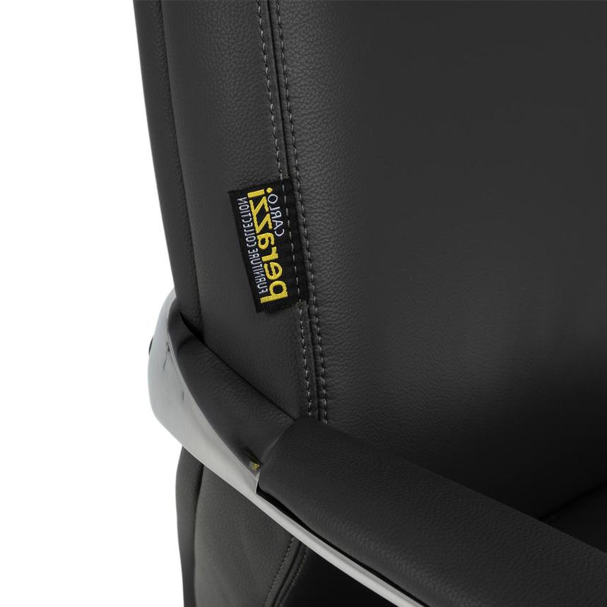 Yoshi Dark Gray Low Back Desk Chair  alternate image, 7 of 13 images.