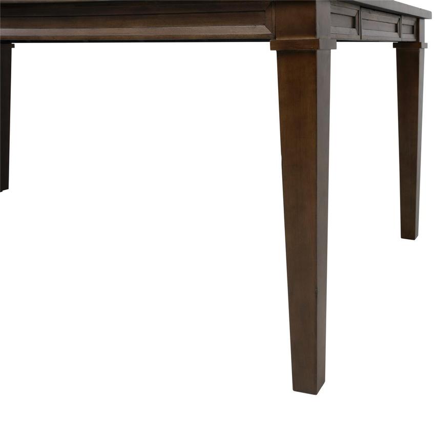 Marisol Brown Extendable Dining Table alternate image, 8 of 9 images.