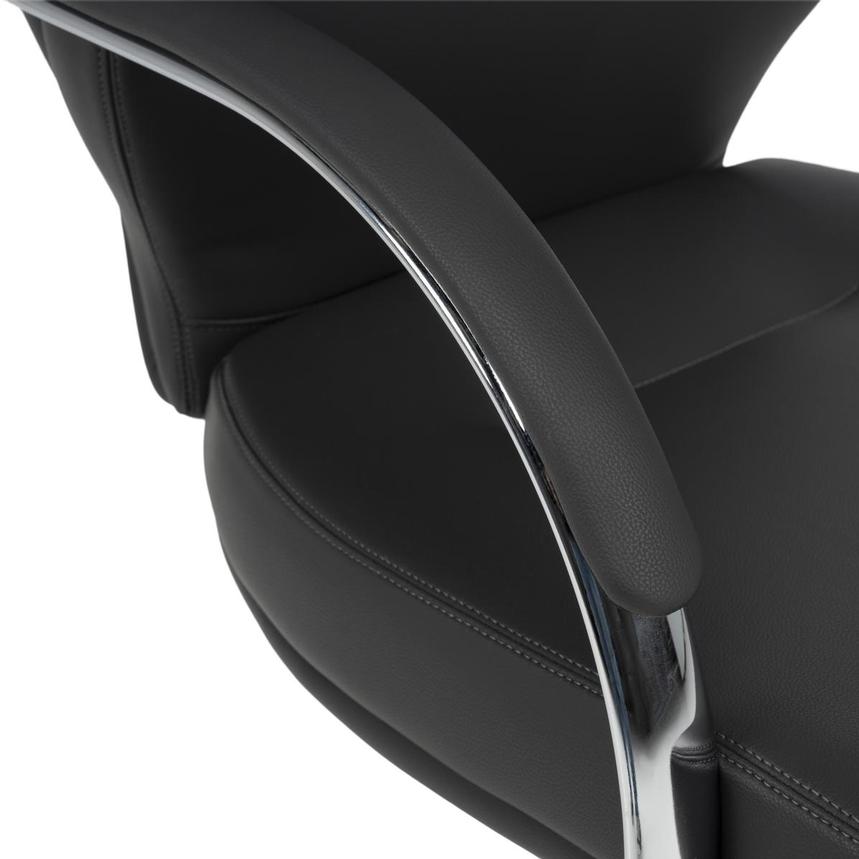 Sandra Dark Gray Guest Chair alternate image, 10 of 11 images.
