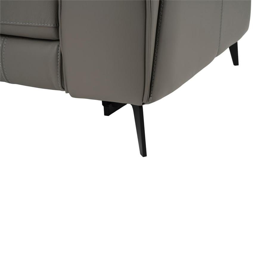 Luke 2.0 Dark Gray Leather Power Reclining Sectional with 7PCS/3PWR  alternate image, 12 of 12 images.