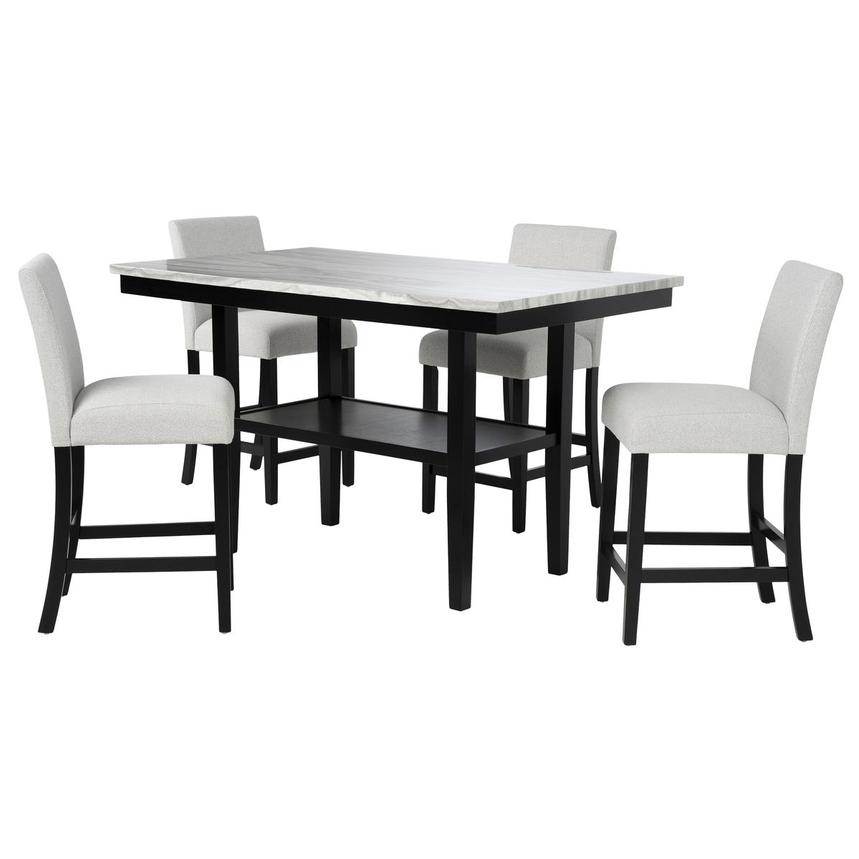 Marbel 5-Piece Counter Dining Set main image, 1 of 3 images.