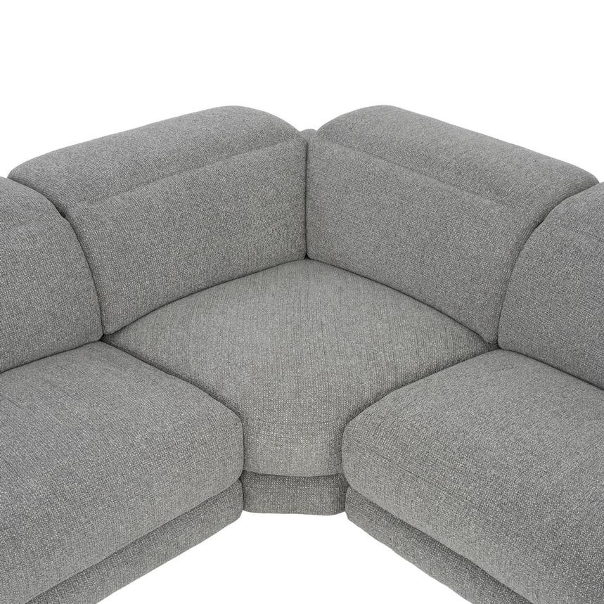 Luke Dark Gray Power Reclining Sectional with 4PCS/2PWR alternate image, 5 of 10 images.