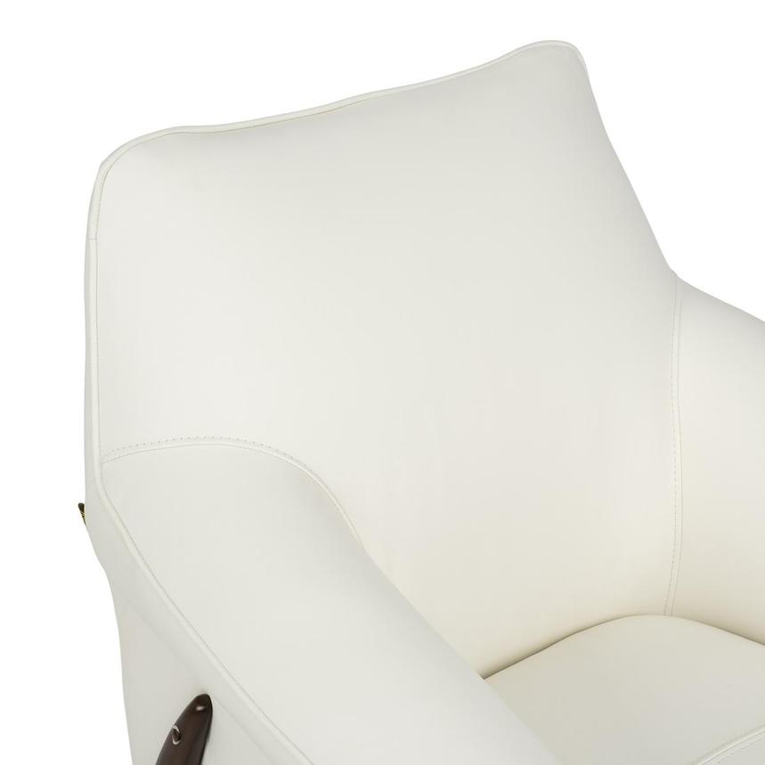 Jensen White Accent Chair  alternate image, 7 of 11 images.