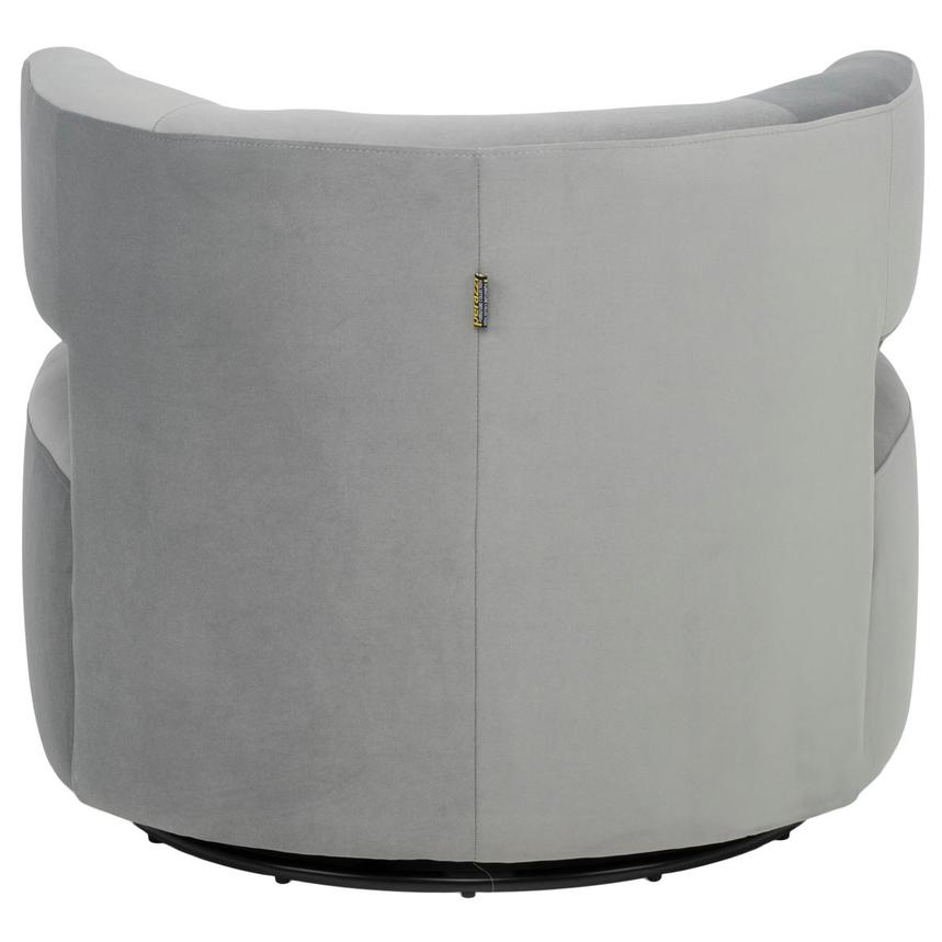 Oaklee Gray Swivel Accent Chair  alternate image, 5 of 9 images.