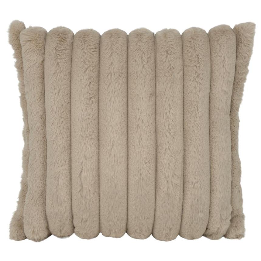 Welig Taupe Accent Pillow main image, 1 of 3 images.