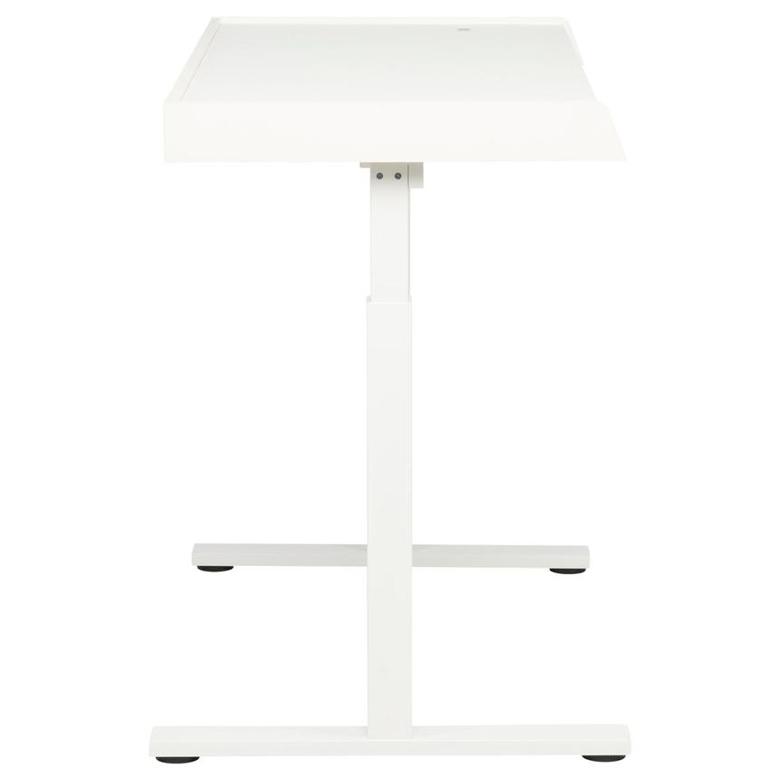Rise White Adjustable Height Desk  alternate image, 5 of 11 images.