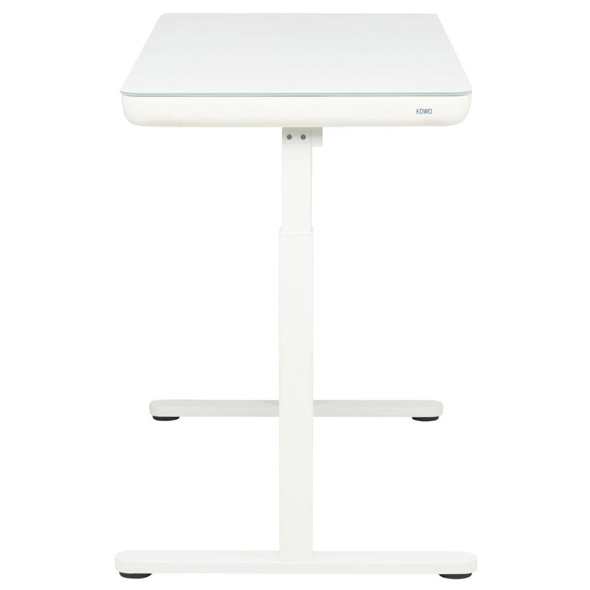 Ascend White Adjustable Height Desk  alternate image, 5 of 10 images.