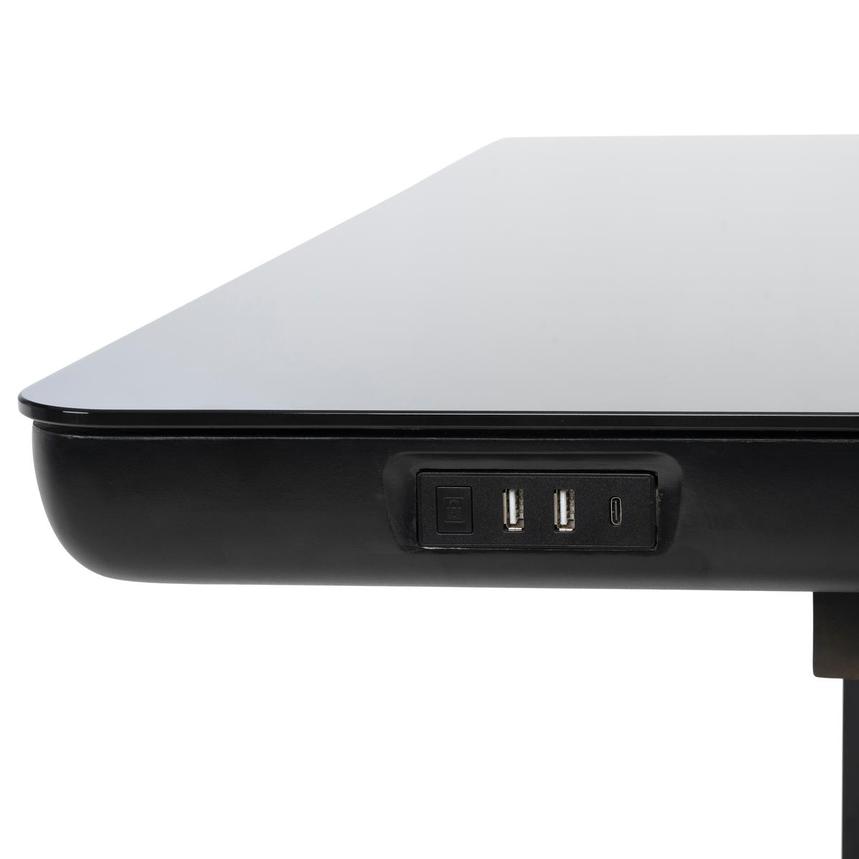 Ascend Black Adjustable Height Desk alternate image, 8 of 9 images.