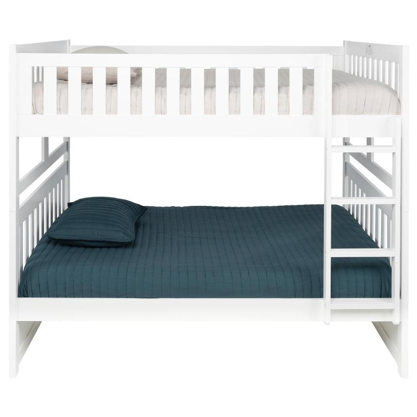 Balto White Full Bunk Bed main image, 1 of 7 images.