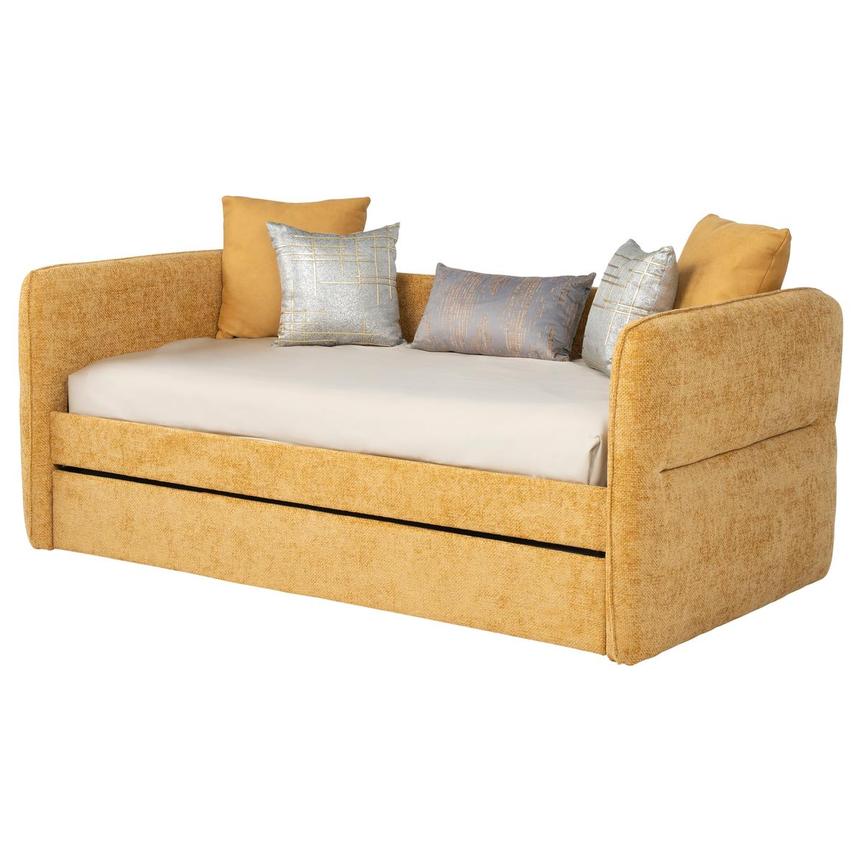 Jade Mustard Twin Trundle Bed  main image, 1 of 8 images.