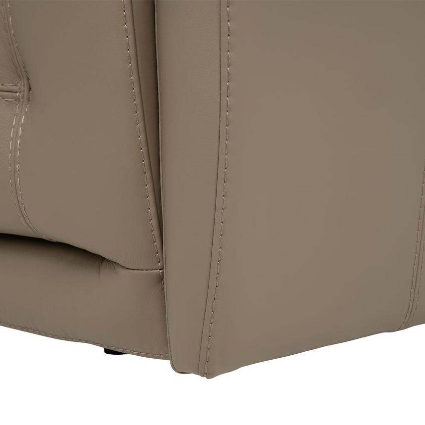 Graystone Dark Taupe Home Theater Leather Seating with 5PCS/3PWR  alternate image, 12 of 13 images.