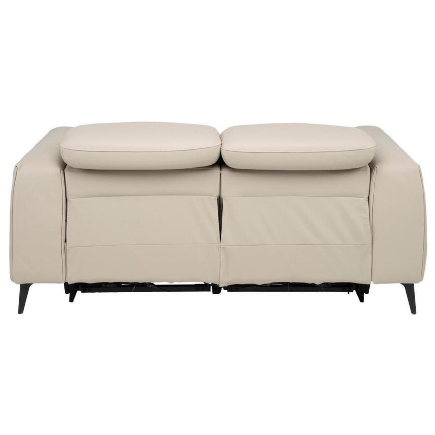 Luke 2.0 Taupe Leather Reclining Loveseat alternate image, 6 of 11 images.