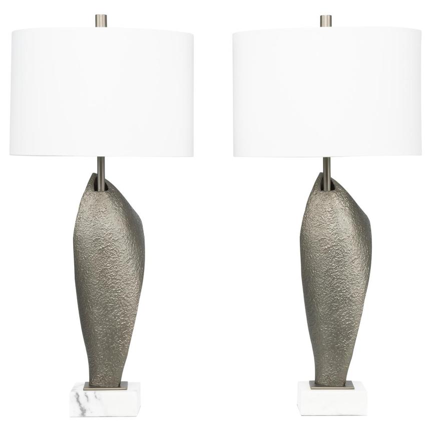 Obsidian Flare Table Lamp Set of 2 alternate image, 5 of 7 images.