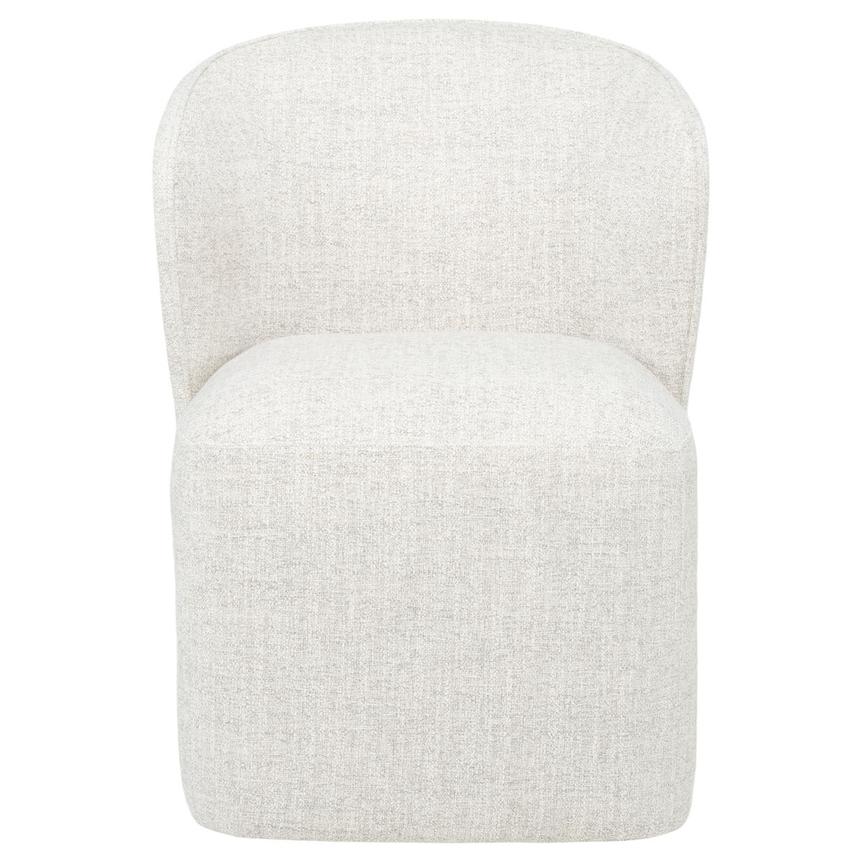 Lottie Gray Side Chair w/Casters  alternate image, 2 of 9 images.