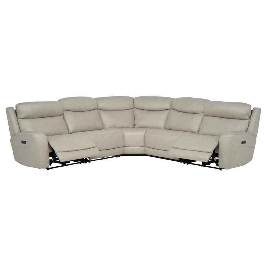 Shale Power Reclining Sectional with 5PCS/2PWR alternate image, 3 of 10 images.
