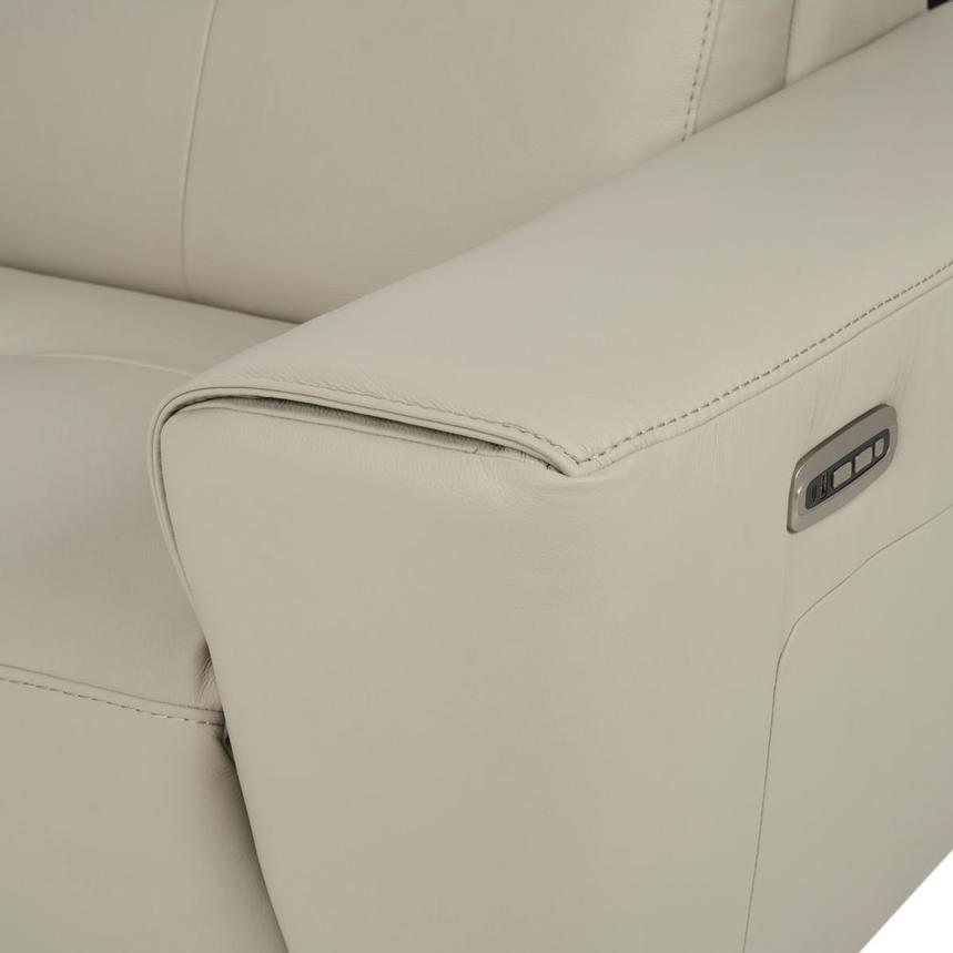 Altamura Leather Power Reclining Sectional with 5PCS/3PWR alternate image, 10 of 12 images.