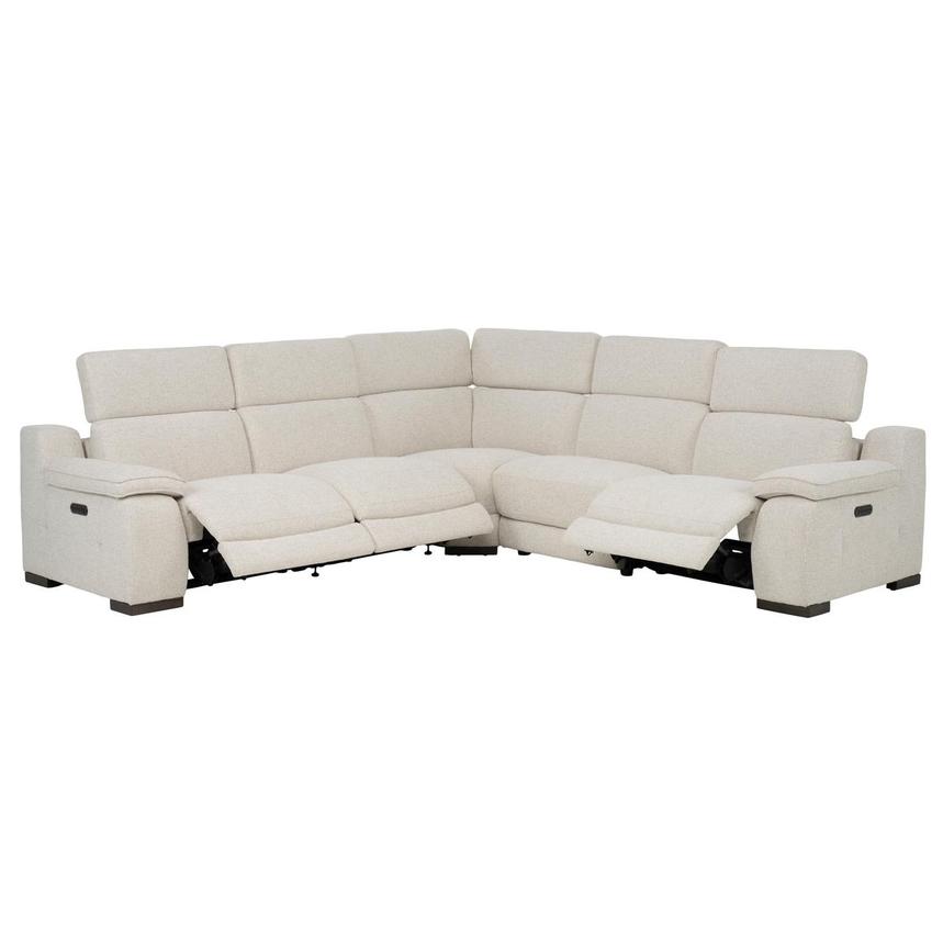 Gian Carlo Power Reclining Sectional with 5PCS/3PWR alternate image, 3 of 10 images.