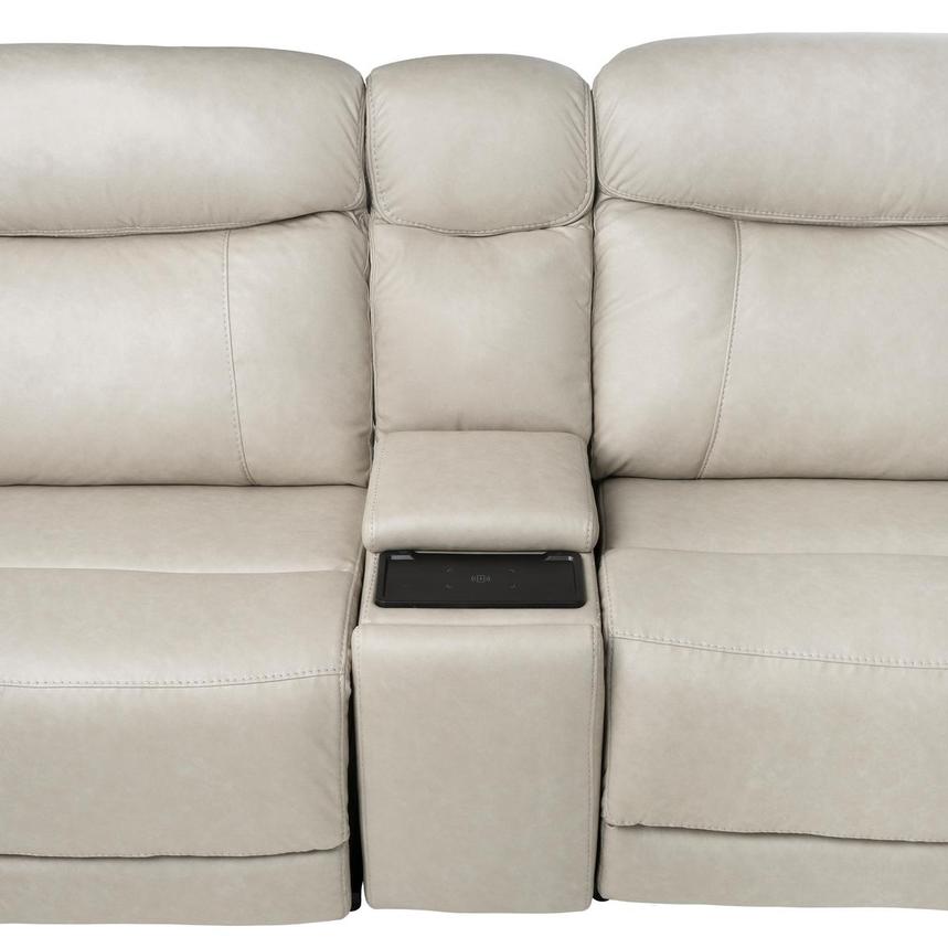Shale Power Reclining Sectional with 6PCS/2PWR alternate image, 8 of 12 images.