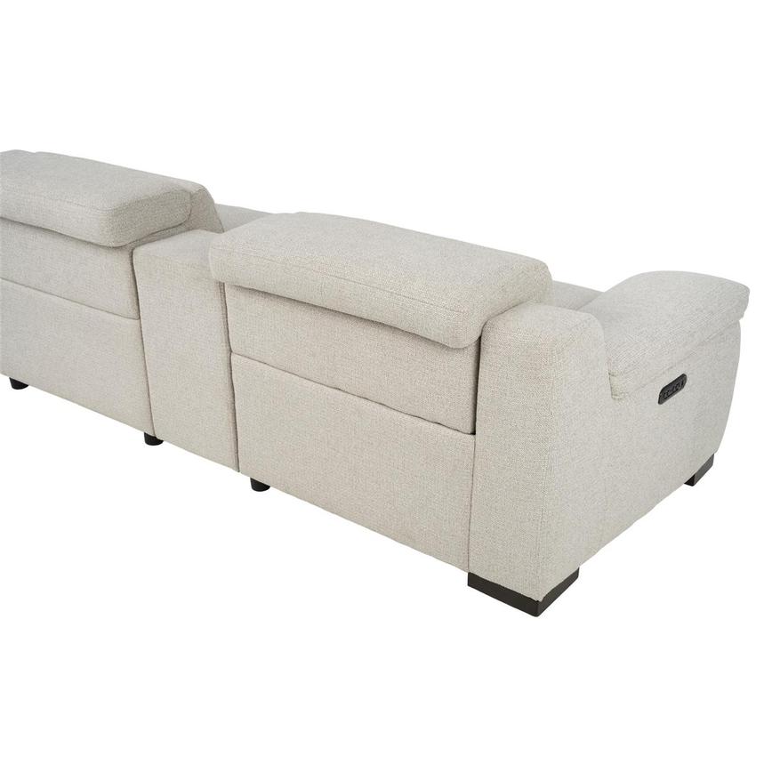 Gian Carlo Power Reclining Sectional with 6PCS/3PWR alternate image, 5 of 12 images.