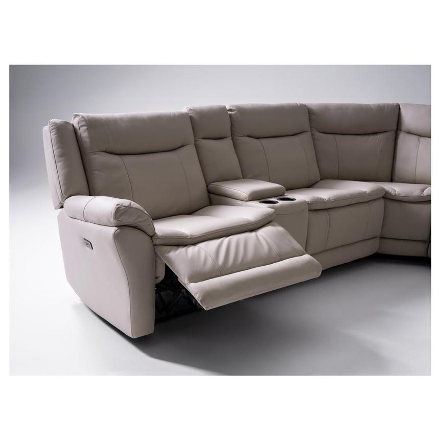 Benjamin Leather Power Reclining Sectional with 6PCS/3PWR  alternate image, 2 of 13 images.