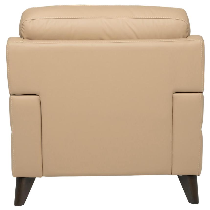 Bali Dark Cream Leather Arm Chair  alternate image, 5 of 8 images.