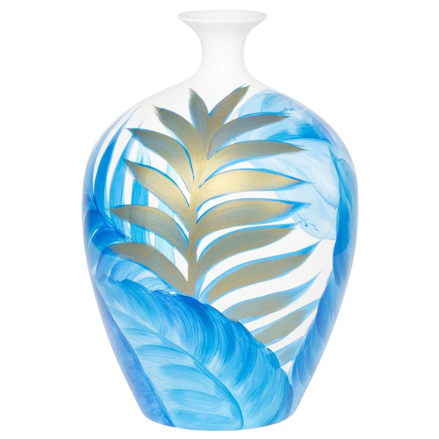 Blue Palms Vase  main image, 1 of 7 images.