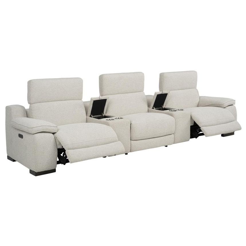 Gian Carlo Home Theater Seating with 5PCS/2PWR alternate image, 3 of 12 images.